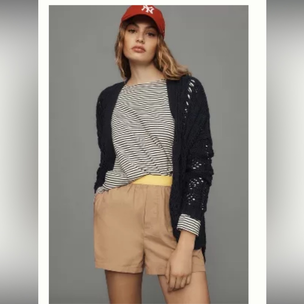 Anthropologie colorblock  shorts